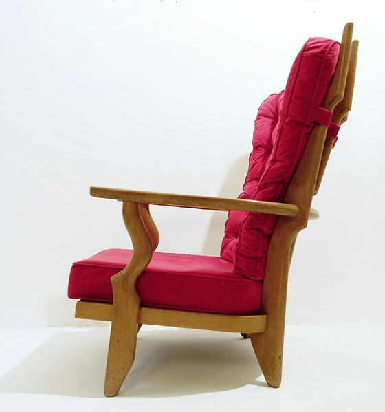 Image 1 of Fauteuil « Grand Repos » de Guillerme & Chambron pour Votre Maison - Années 1960