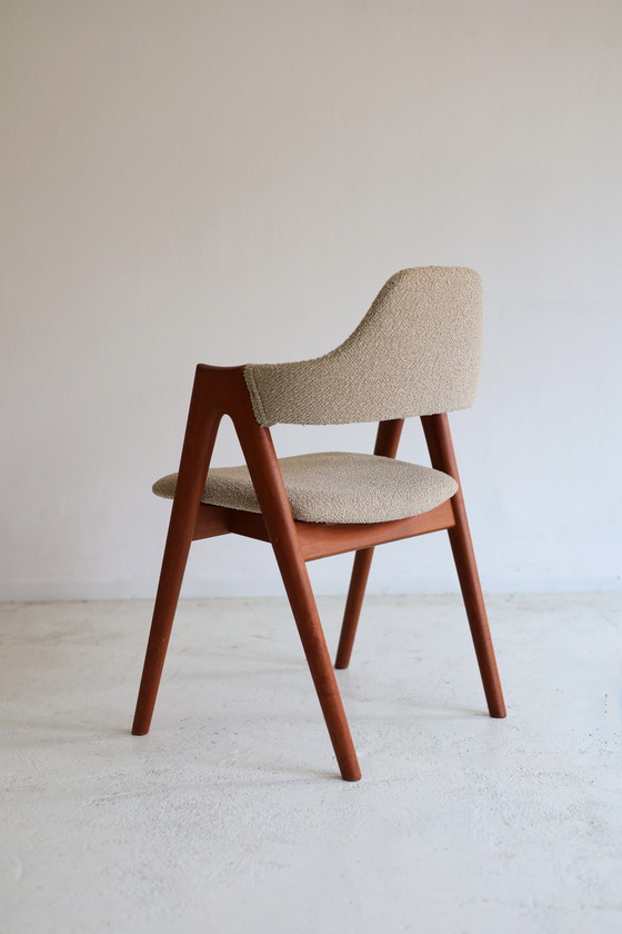 Image 1 of Set of 10 Compass dining chairs, Kai Kristiansen for SVA Møbler, Danish, 1960s