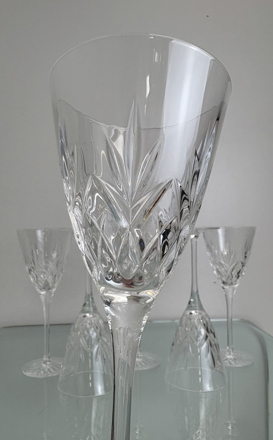 Image 1 of 6 x Edinburgh Crystal Kristall Weingläser Romeo