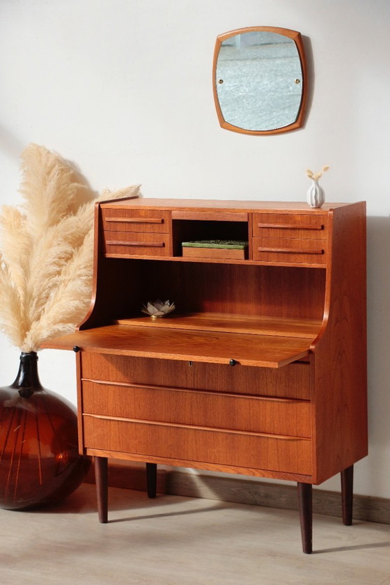 Image 1 of Scrivania da ufficio in teak Royal Board - Svezia - anni '60