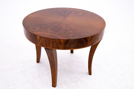 Image 1 of Art-Déco-Tisch, Polen, ca. 1950.