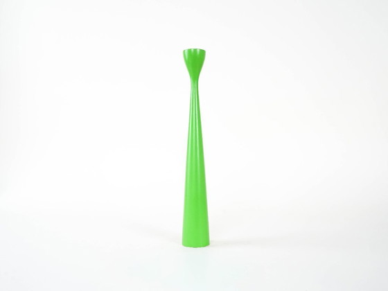 Image 1 of Candelabro verde, diseño danés, década de 1970, fabricado en Dinamarca.