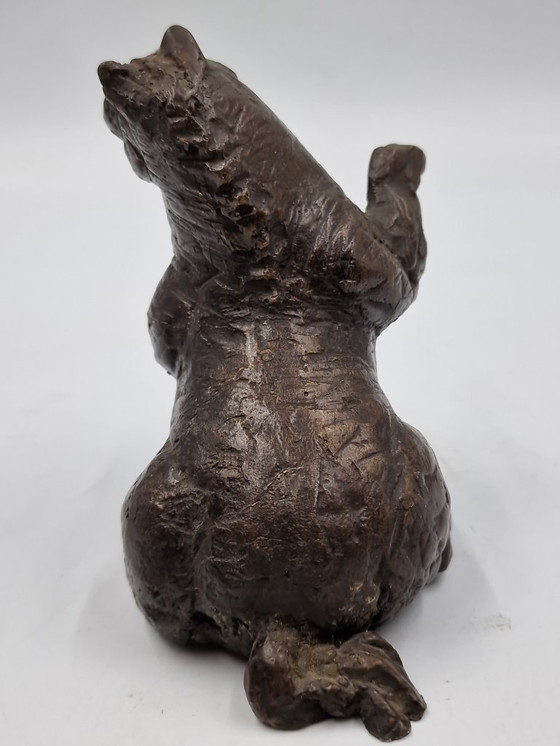 Image 1 of Kleine Bronzeskulptur eines Pferdes, Arthur Spronken?