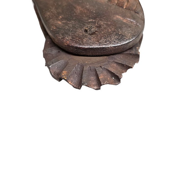 Image 1 of Roue à écureuil en bois antique, fin XVIIIe - début XIXe siècle