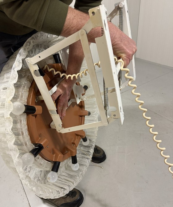 Image 1 of Beleuchteter und ausziehbarer Spiegel von Hillebrand, 1970er Jahre