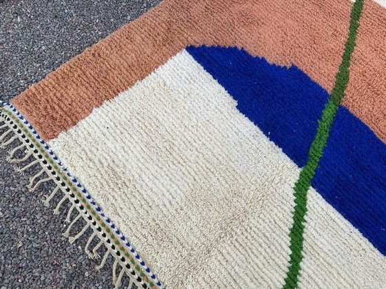 Handgemaakt Beni Ouraine tapijt van natuurlijke wol, 2,5/3,5 m – Aime Té, Vloerkleden en tapijten, Wool (photo 4 of 8)