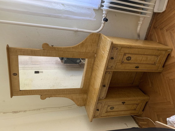 Hand Painted Wooden Dressing Table, 1910s (photo 3 of 5)