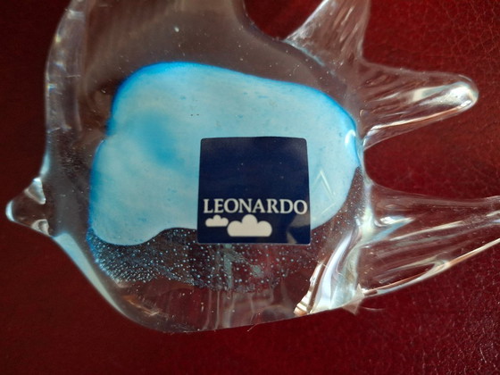 Image 1 of Pez Leonardo de vidrio soplado