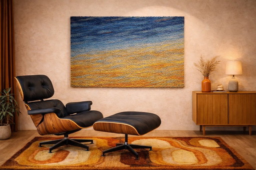 Tapisserie murale rétro Janna Doebele originale