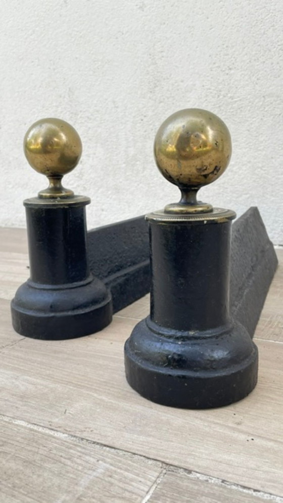 Alari Neoclassici GHISA e OTTONE – Oggetti decorativi, Brass, Cast Iron (photo 3 of 27)