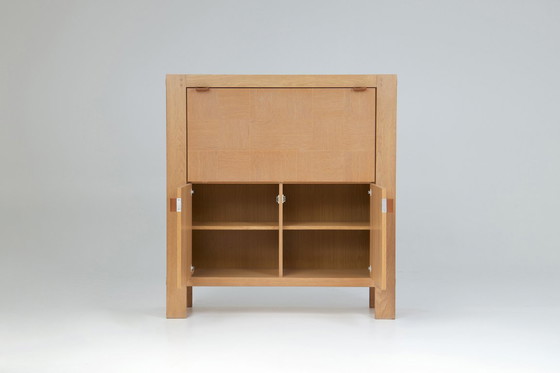 Image 1 of Lavagna grafica brutalista in rovere - Frans Defour