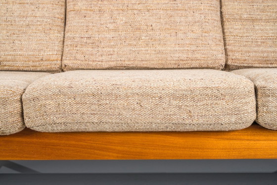 Image 1 of Deense moderne zitset in teakhout van Arne Vodder voor France & Søn, jaren 60, set van 3