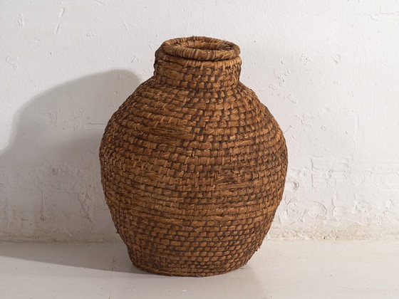 Cesta de mimbre antigua (c.1920) #1 – Objetos decorativos, Wicker, Rustic (photo 29 of 34)