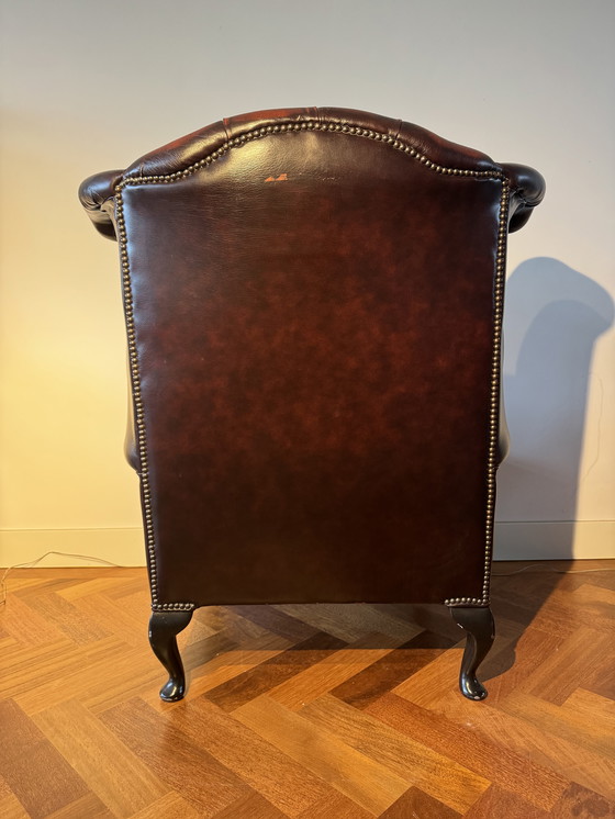 Image 1 of Poltrone Chesterfield - Rosso antico