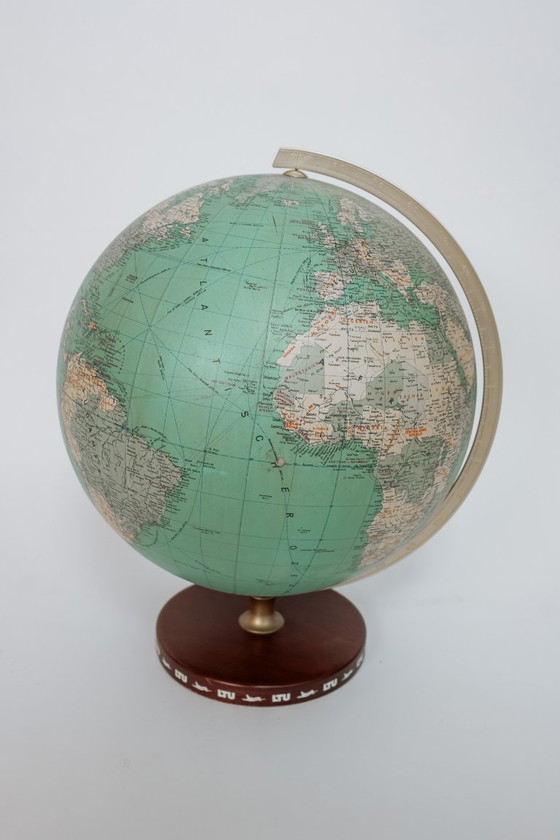 Image 1 of Vintage wereldbol uit de jaren 70