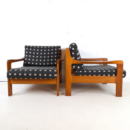 2x vintage armchair Danish design