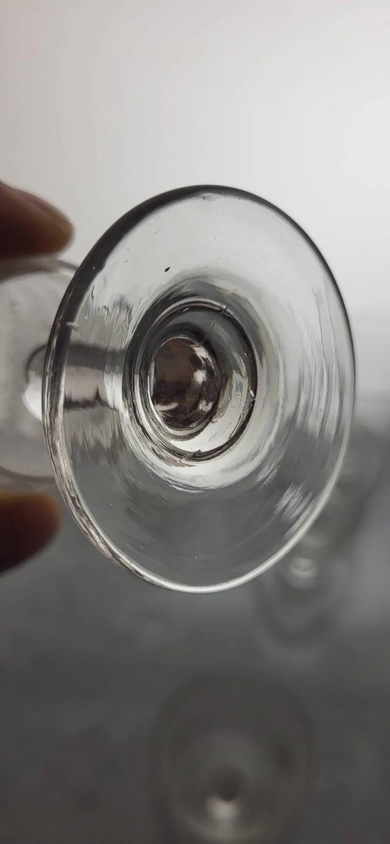 6 bicchieri da vino da aperitivo stile greco – Bicchieri e caraffe, Crystal, Glass, Art Deco (photo 4 of 5)