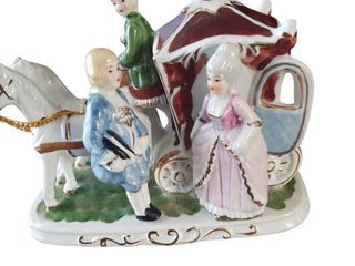 Image 1 of 2201 Vintage Baroque Kitsch Porcelain Figurine
