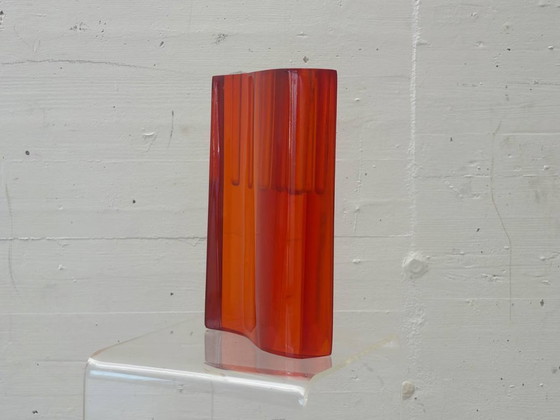 Image 1 of Vaso di design Coming B in vetro acrilico, anni '80