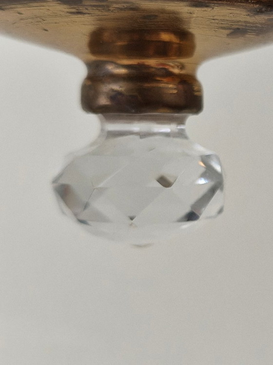 Lustre montgolfière ancien – Glass (photo 11 of 16)