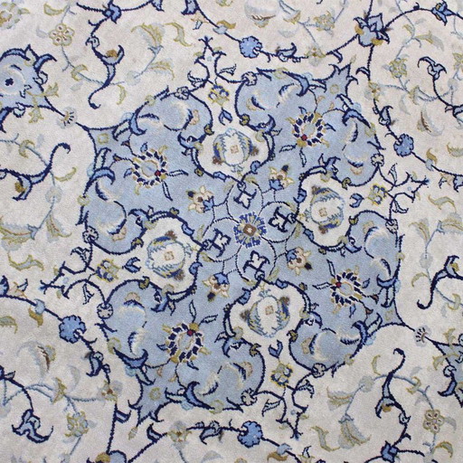 Hand-knotted Persian carpet Keshan Patina 360X247