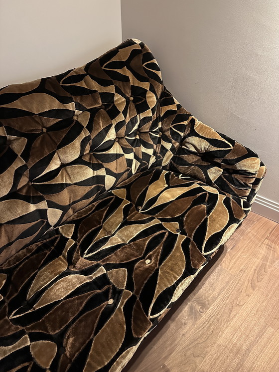 Image 1 of VINTAGE VELVET MODULAR LOUNGE SOFA, 1970S
