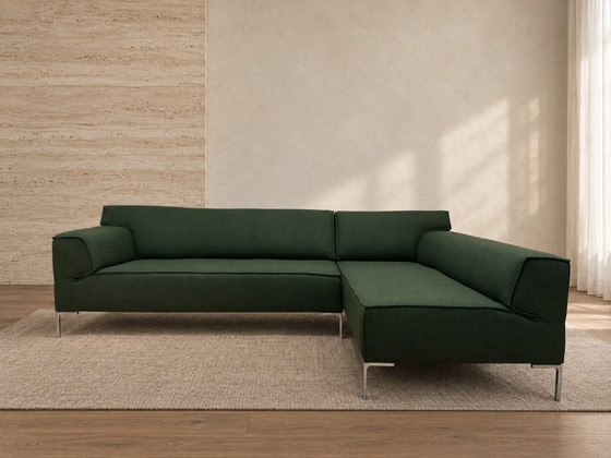 NEU BEZOGEN Design on Stock Bloq Ecksofa + GARANTIE, Andere, Metall, Grün (Foto 2 von 16)