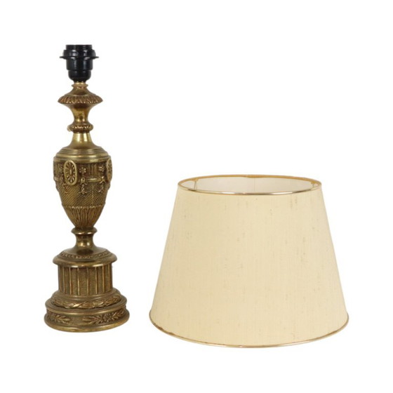 Grande lampe de table en laiton, style Empire français classique, 59 cm – Brass (photo 11 of 18)