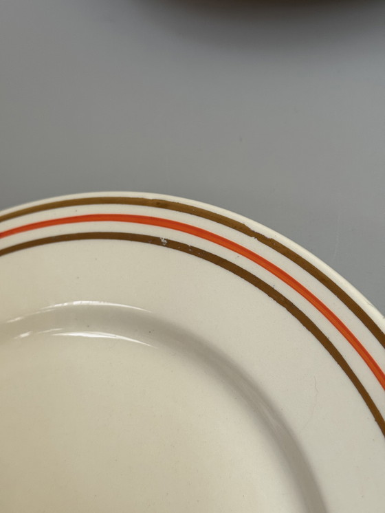 Image 1 of Boch Frères La Louvière, Belgio – Anni '40, 25 cm - Set di 6 Piatti Piani Vintage