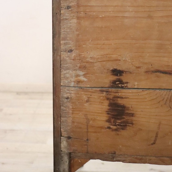 Image 1 of Commode ancienne de l'époque Louis XVI, Italie, XVIIIe siècle