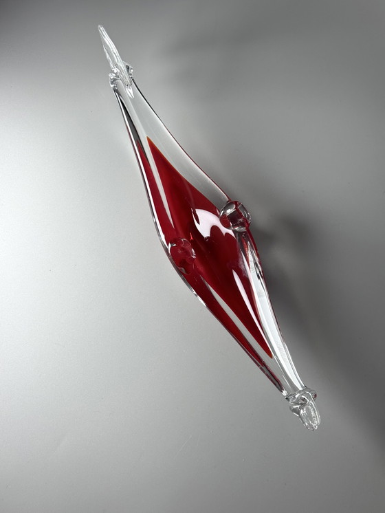 Image 1 of Murano Gondola — Glass Sculpture Ashtray, 1950-60s