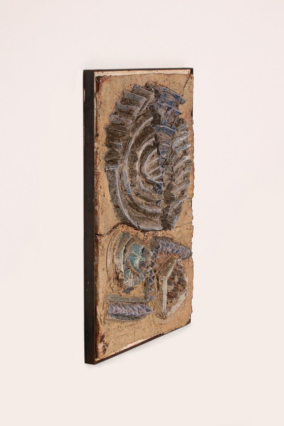 Image 1 of Caisse murale très rare et de grande taille de Tue Poulsen 1970