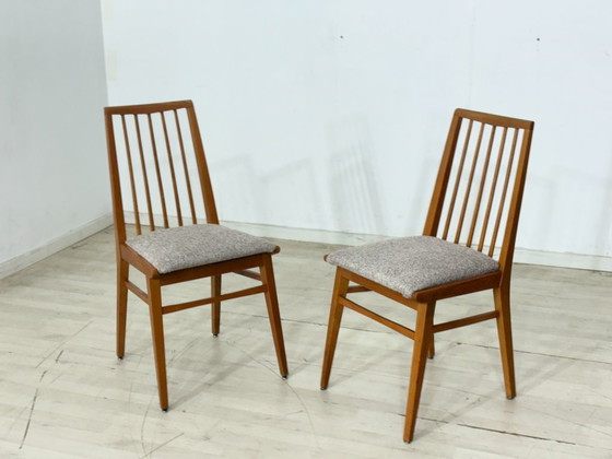 Image 1 of Chaises de salle à manger Hellerau / lot de 2 chaises vintage – années 1960