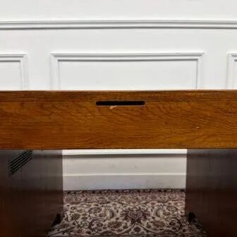 Scrivania da campagna Eichholtz classica inglese, Scrivanie, Legno, Ottone, Marrone, Chesterfield (foto 7 di 20)