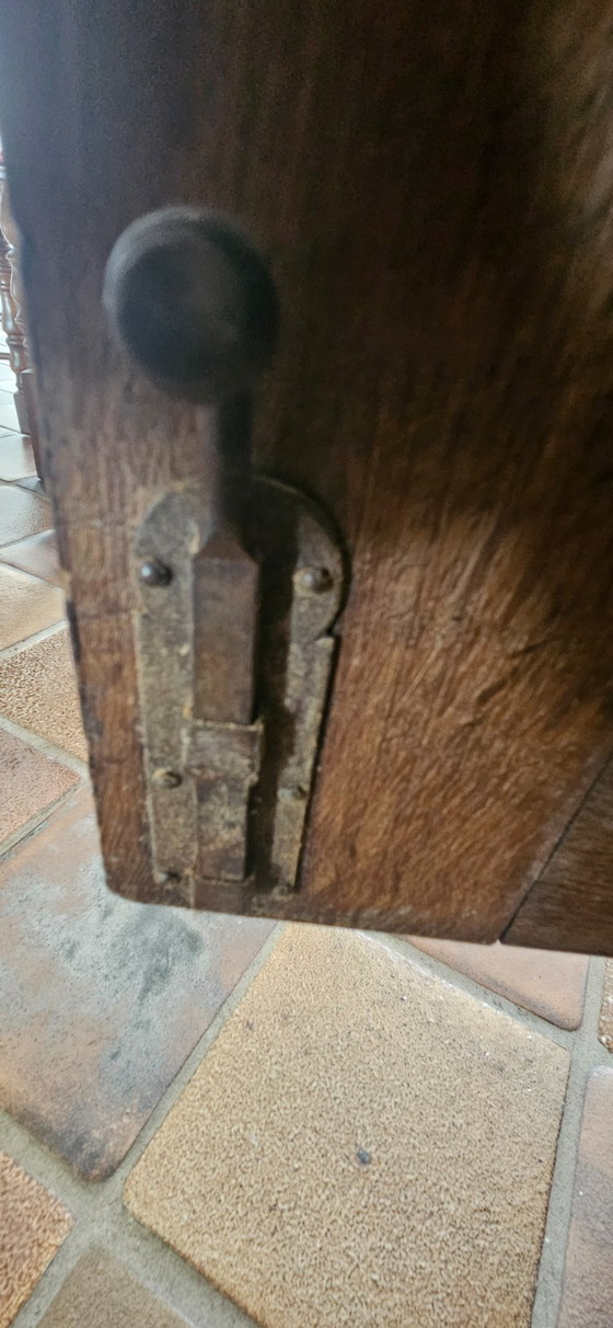 Bellissimo mobile antico in rovere – Mobili contenitori, Metal, Wood (photo 6 of 14)