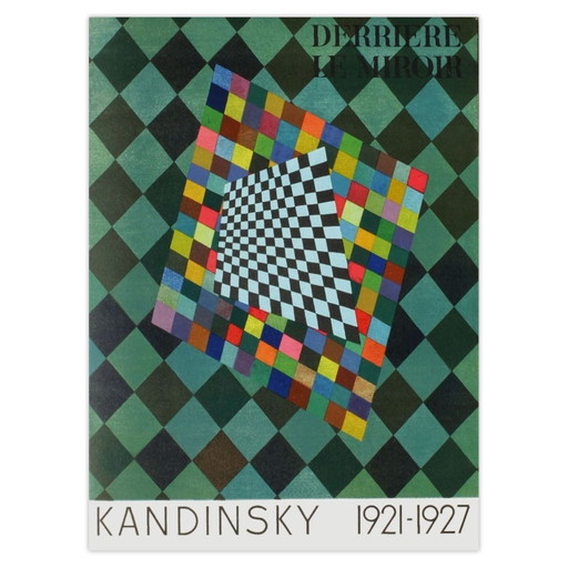 Wassily Kandinsky Lithograph DLM118 - Quadrat 1960 – lithos zeefdrukken, Paper (photo 2 of 5)