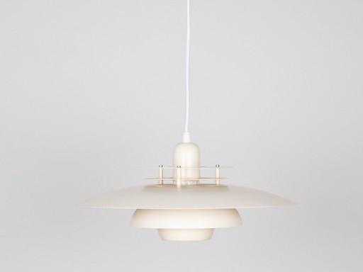 Dänische Vintage-Pendelleuchte von EL Light, 1980er Jahre