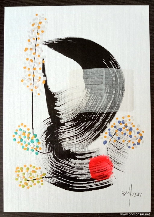 Artwork on paper, signed