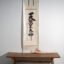 Kakejiku giapponese vintage di calligrafia Shinto a inchiostro su carta – Giappone, circa 1960 (photo 10 of 40)