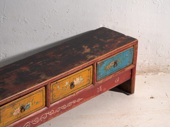 Mobile basso antico in legno di olmo – Cina, circa 1900 – Credenze con vetrina, Iron (photo 16 of 40)