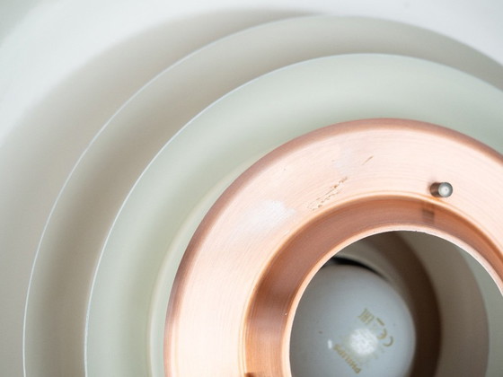 Image 1 of Danish vintage copper pendant lamp from 1980s