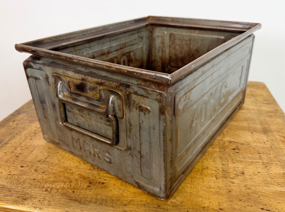 Image 1 of Vintage Industrial Worktable, 1960s