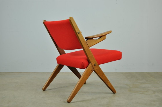 Image 1 of Poltrona classica vintage danese di Arne Hovmand Olsen in OAK, anni '60