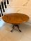 Antique Victorian Six-Seater Oval Tilt-Top Centre Dining Table in Burr Walnut, 1860 – Porcelain (photo 5 of 17)