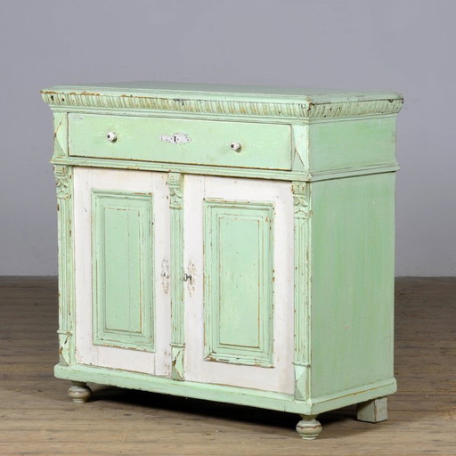 Aparador antiguo de pino, circa 1910