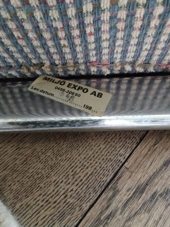 Image 1 of Fauteuil vintage Miljo expo 1980