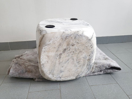 Image 1 of VINTAGE COFFEE TABLE 1970 BY OSVALDO BORSANI TECNO MODUS MARBLE & GLASS 70S 1970S