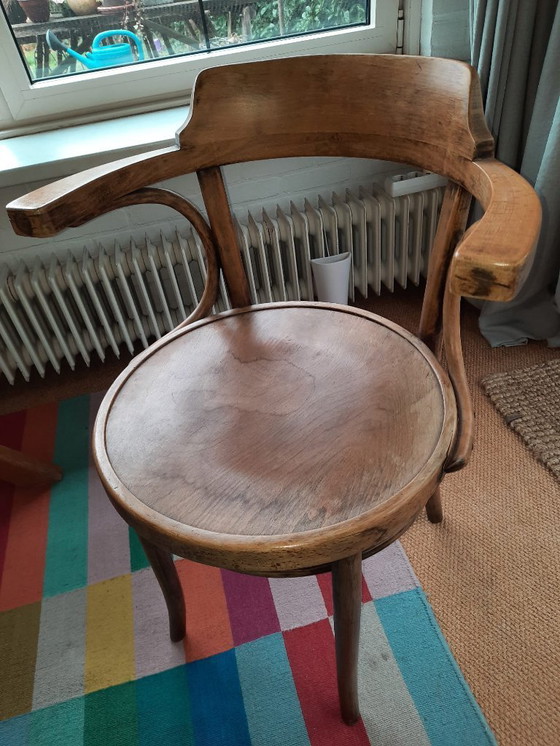 Image 1 of 4 sillones Thonet de madera curvada