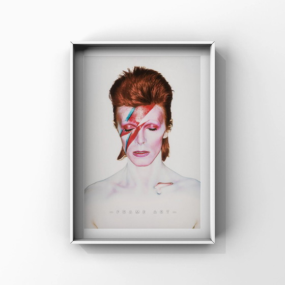 Image 1 of 1x Brian Duffy – David Bowie, Aladdin Sane (Closed Eyes), 1973