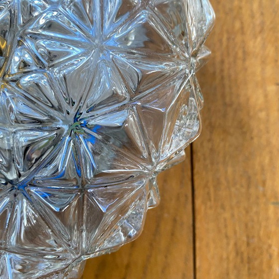 Image 1 of Lampada da parete/soffitto in vetro vintage degli anni '70 o '80